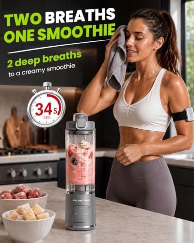 Portable Blender for Smoothie, Personal Blender, Cordless, Fitness &Travel - Image 6