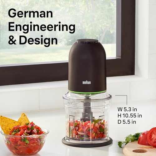 Braun EasyPrep™ Mini Food Processor, 4 Cup, Two Speed Pulse, QuadBlade - Image 2