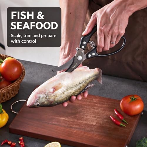 Heavy Duty Stainless Steel Poultry Shears Kitchen Scissors