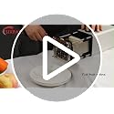 Electric French Fry Cutter, 1/2 & 3/8 Inch Interchangeable Stainless Steel Blades Automatic Potato Cutter, Commercial & Household Potato Slicer, Use for Potatoes Onion Cucumbers