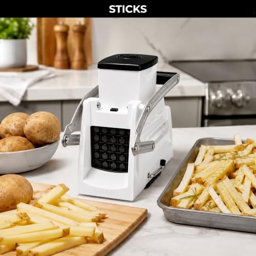 Starfrit Pro Fry Cutter & Cuber, 3-in-1 Potato & Vegetable Cutter - Image 6