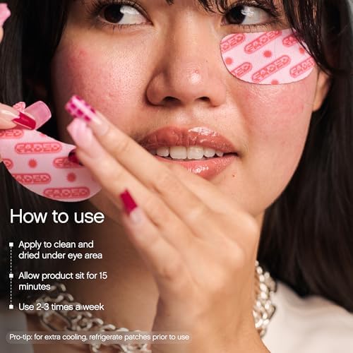 Faded Brightening Under Eye Masks, Depuffs & Brightens, Set of 6