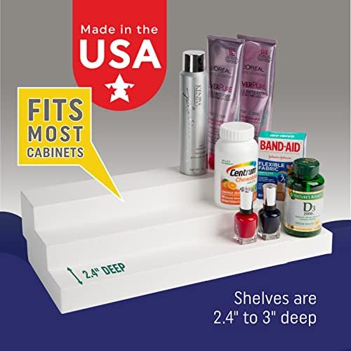 Dial Industries 3 Tier Expandable Pantry Shelf Organizer, Standard