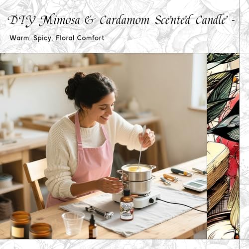 HIQILI Mimosa & Cardamom Fragrance Oil for Diffuser & Aromatherapy - Image 3