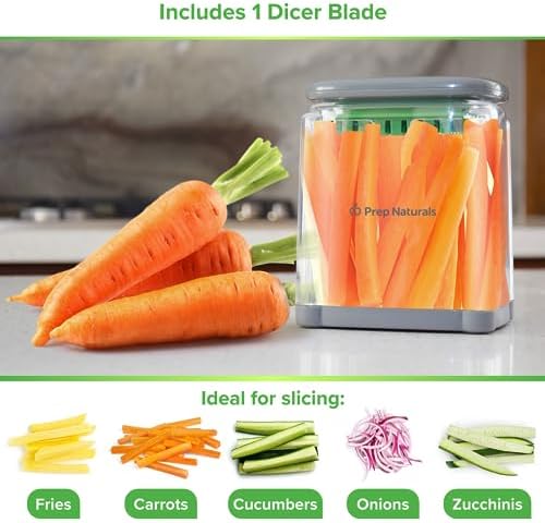 French Fry Cutter Statinless Steel - Potato Cutter (3 in 1)