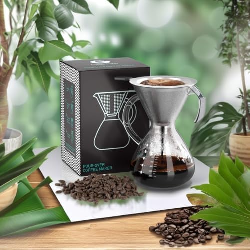 Pour Over Coffee Maker - 27oz