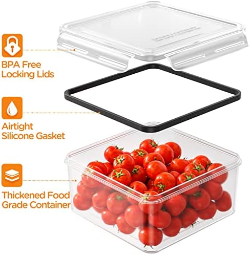 40 PCS Food Storage Containers with Lids Airtight
