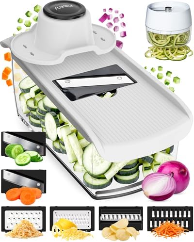 Fullstar Pro Mandoline Vegetable Slicer, 9-in-1 Kitchen Prep Tool by fullstar