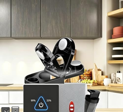 Portable Juicer Blender, Food Grade Tritan with BPA Free 6 Stainless Steel Blades, USB Power Source Rechargeable Household Mini Electric Portable Juicer with Auto Self-cleaning function. - Image 6