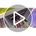 Clear Stackable Storage Drawers for Refrigerator (Medium, 2 Pack)
