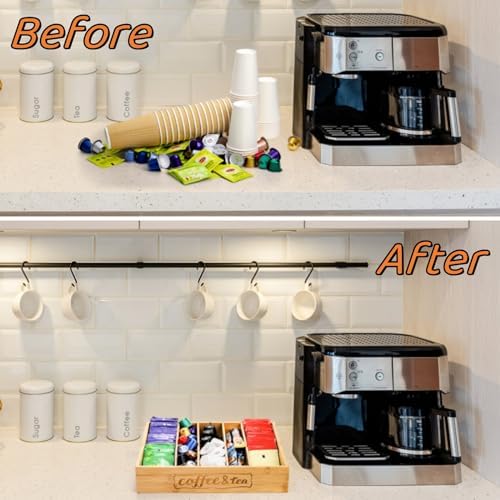 2 Pack K Cup Holder for Drawers, Adjustable Dividers
