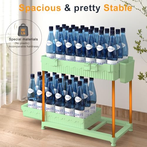 3-Pack 2-Tier Under Sink Organizers with Sliding Drawers