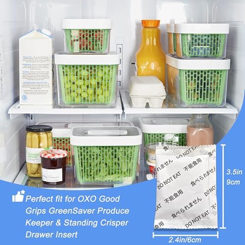 10-Pack Replacement Kits for OXO Greensaver Carbon Filter Refills