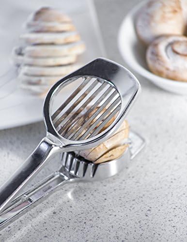 Fox Run Mushroom and Egg Slicer, Cast Aluminum,Silver - Image 5