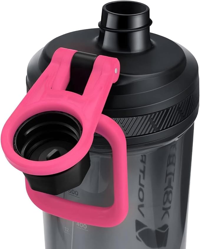 VOLTRX Shaker Bottle, Gallium USB C Rechargeable Electric Protein Shake Mixer, Shaker Cups for Protein Shakes and Meal Replacement Shakes, BPA Free, Made with Tritan, 20oz