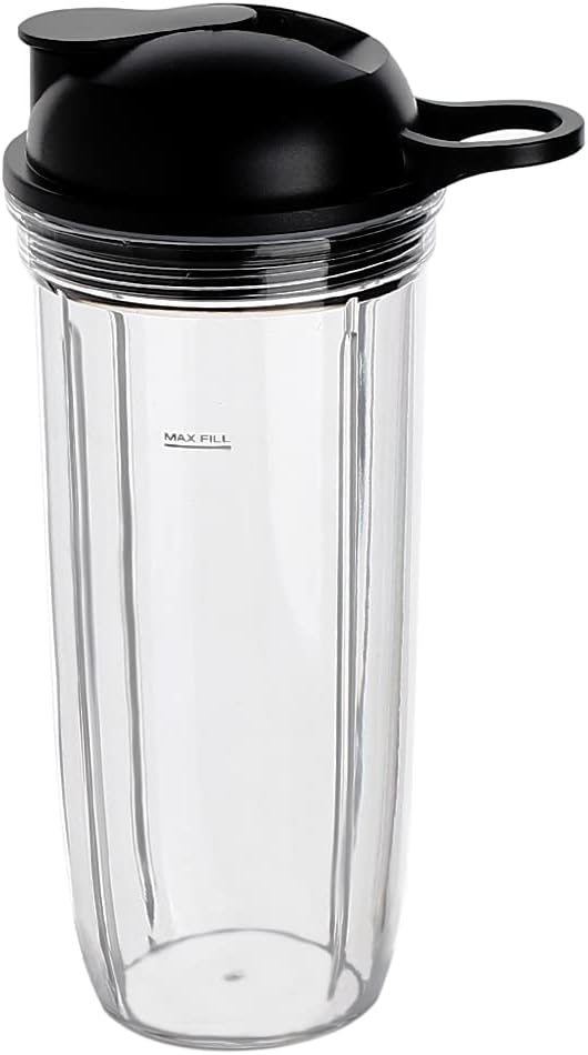 Replacement Parts cup with To-Go Lid ，Compatible with NutriBullet Blender Combo NutriBullet Pro 1000 and NutriBullet Select 2.0 (32oz)