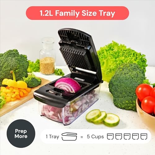 Pro Original Vegetable Chopper, 2-in-1 Onion Dicer & Kitchen Gift