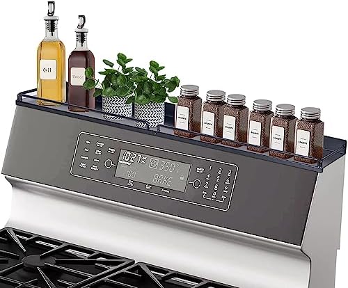 30''Stove Top Shelf for Kitchen Stove,Flat Top Stove Organizer