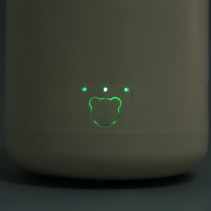 Baby Milk Bottle Shaker Automatic USB Charging Portable Low Noise Formula Mixer for Infant, Electric Milk Blender with 3 Mixing Modes, Compatible with 50-75mm Bottles