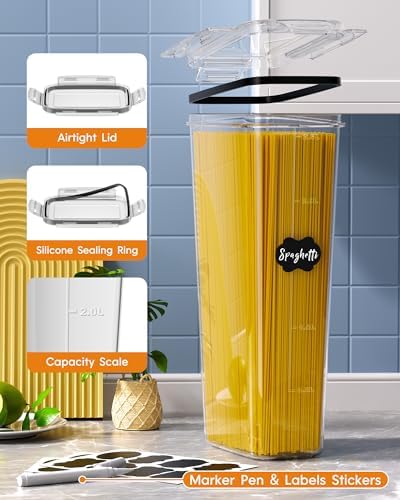 Airtight Food Storage Containers with Lids, 24 PCS, BPA-free