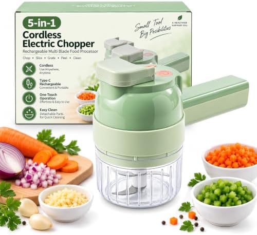 2027 Upgraded Multi Blade Chopper Electric Hand Held，A：1PC by Unknown