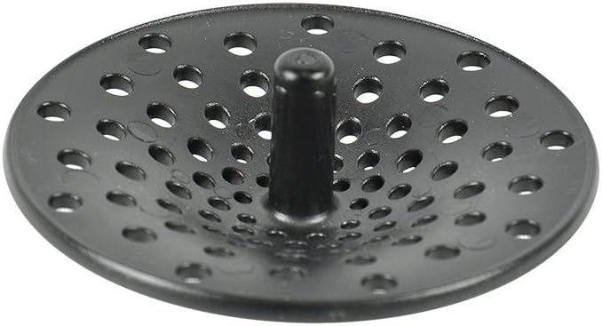 Danco Kitchen Sink Drain Garbage Disposal Strainer | Drain Protector | Black Concave Design (10427), 3.25 inches