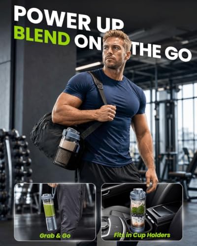 Portable Blender for Smoothie, Personal Blender, Cordless, Fitness &Travel - Image 3