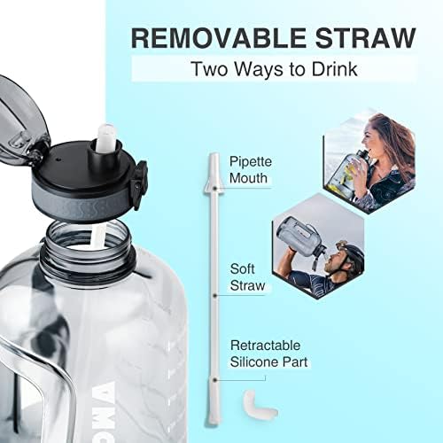 3l Goal Large Water Bottle with Handle 3 Litre Jug (1 PC)