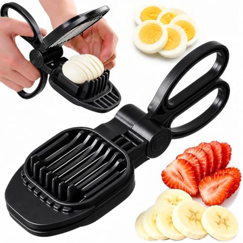 JAYVAR Large Egg Slicer for Hard Boiled Eggs with 304 Stainless Steel Blade by JAYVAR