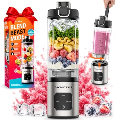 Portable Blender for Smoothie, Personal Blender, Cordless, Fitness &Travel by Unknown