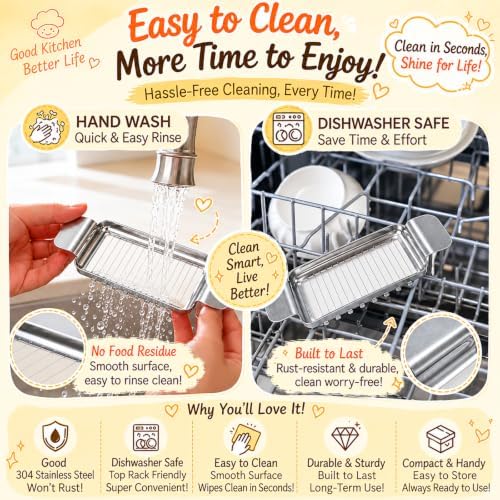 JAYVAR Cheese Slicer and Butter Cutter, 304 Stainless Steel Wire - Image 6