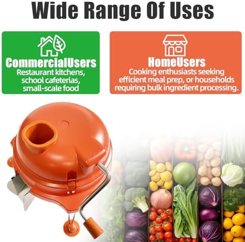 Commercial Vegetable Dicer, 1/4" x 1/4" Manual Tabletop Cuber - Image 6