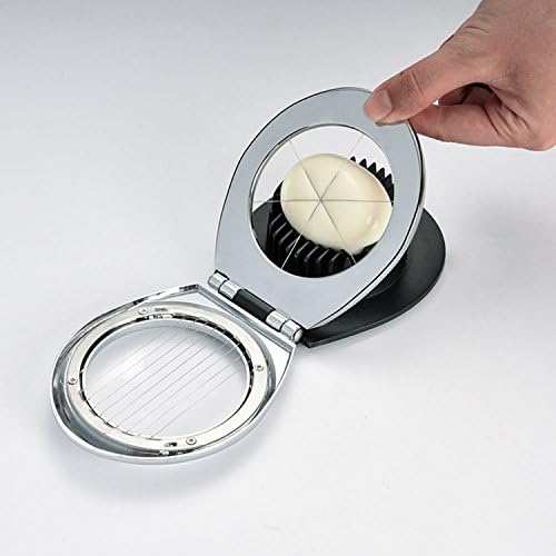 Egg Slicer Cutter Multi-functional Hard Boiled Egg Wedger (2 in 1) - Image 5