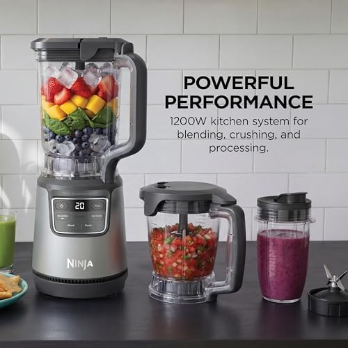 Ninja BlendPro Kitchen System, 72oz Blender, 5-Cup Processor, Beige, BO402 - Image 2