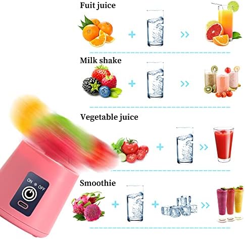 Portable Blender, Electric USB Mini Juicer Blender For Shakes and Smoothies - Image 6