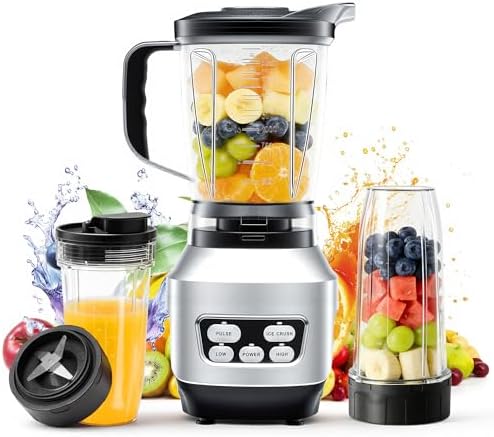 DUMOS Countertop Smoothie Blender for Kitchen, Personal Blender for Shakes by DumosLifestyle