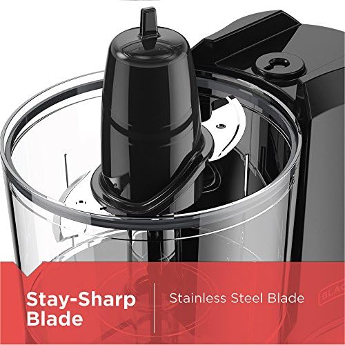 BLACK+DECKER 1.5-Cup Electric Food Chopper, One Touch Pulse, 150W Motor, Stay-Sharp Blade, Dishwasher Safe - Image 5