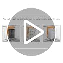 Pull-Out Trash Can Drawer – Sliding Organizer for Kitchen Cabinet or Under-Sink Use – Heavy Duty Storage Rack (Bin Not Included)