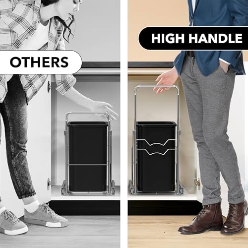 Pull Out Trash Can Shelf (for 7~13 Gal, Can Not Included)