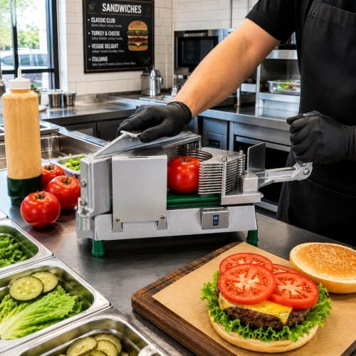 Restaurantware Aluminum Tomato Slicer, 3/16 In Stainless Steel Blades, 1 Ct - Image 5