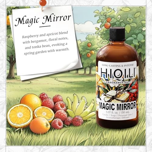 HIQILI Magic Mirror Fragrance Oil, Floral Fruity for Soap - 5.07 Fl Oz - Image 2