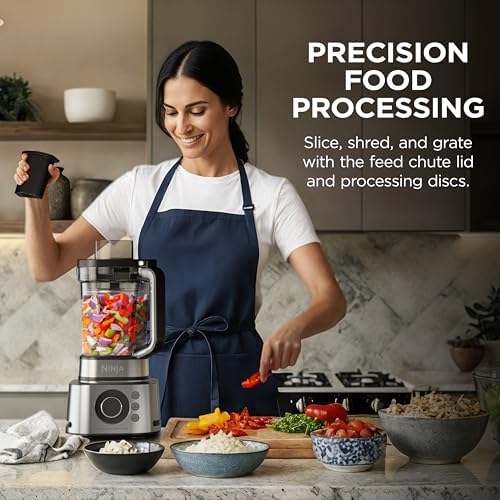 Ninja Foodi Power Blender & Processor System, 7 Functions, Silver, SS401 - Image 4