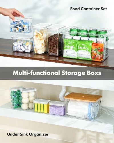 5 in 1 Trash Bag Holder Dispenser Dishwasher & Laundry Pods Container
