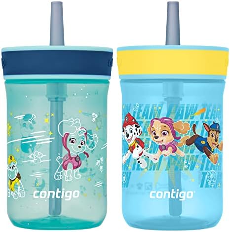 Leighton Kids Water Bottle, Paw Patrol, 14oz, 2-Count