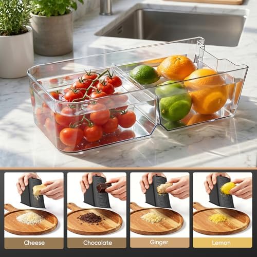 Safe Mandoline Slicer for Kitchen, Vegetable & Food Cutter, Easy to Clean - Image 3