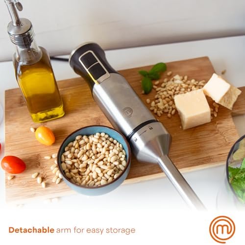 MasterChef Immersion Blender Handheld, Hand Blender Stick, 400W Motor - Image 5