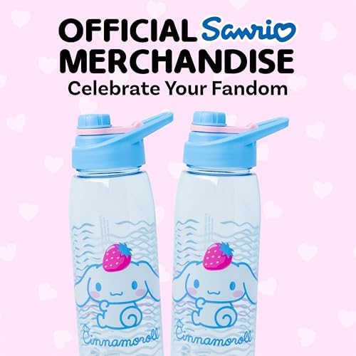 Sanrio Hello Kitty & Friends Cinnamoroll, Water Bottle, 28oz