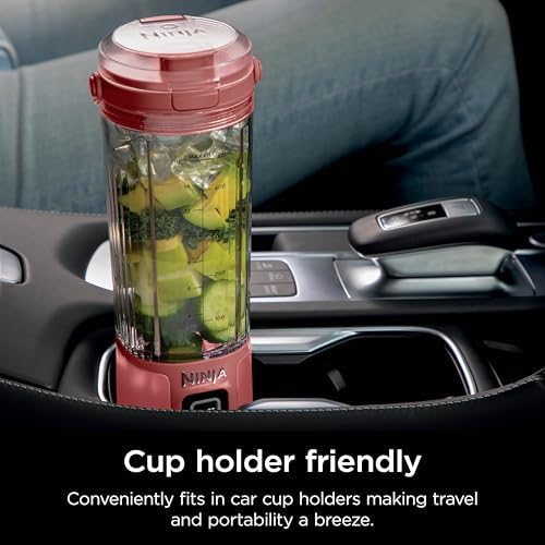 Ninja Blast Portable Blender, Cordless,18oz Vessel, Red Clay, BC151RY - Image 2