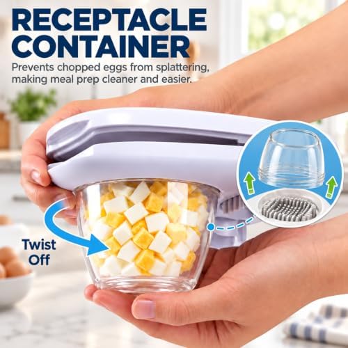 3-in-1 Egg Slicer for Hard Boiled Eggs - Image 3