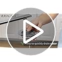 3 in 1 Kitchen Sink Stopper, Pop Up Kitchen Sink Drain Strainer